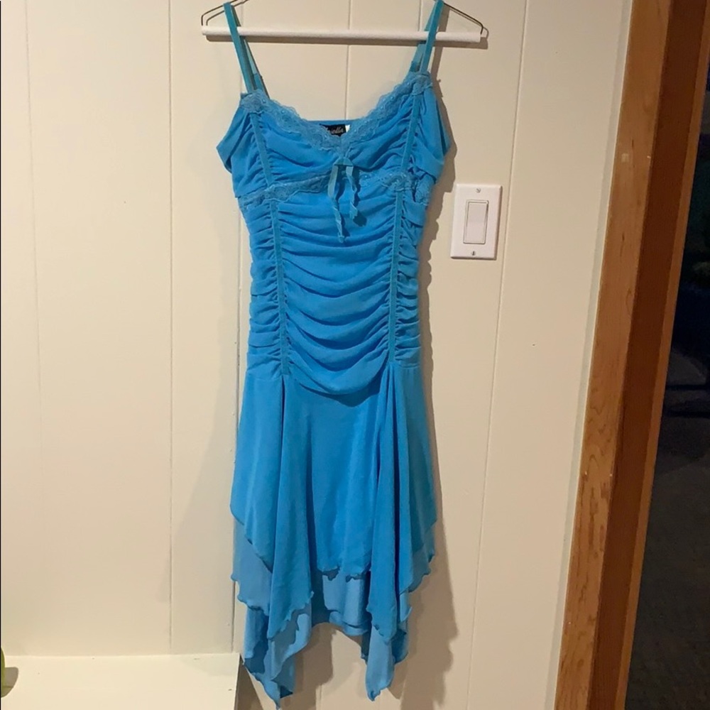 Ariella Juniors Blue Dress